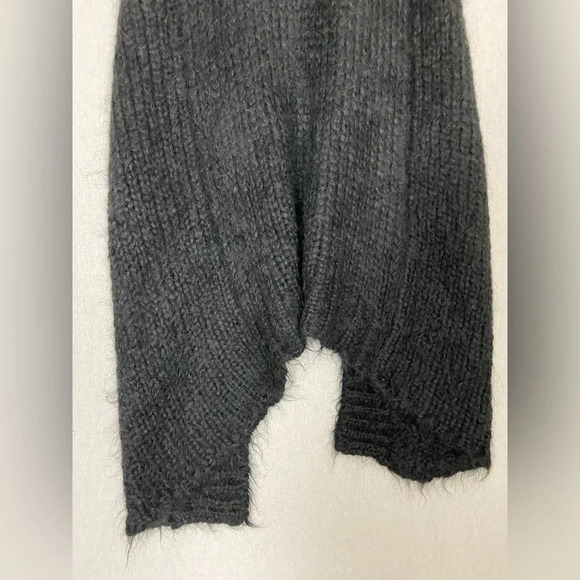 JC Collection Mohair waterfall knit duster sweater vest Sz M - Picture 11 of 15